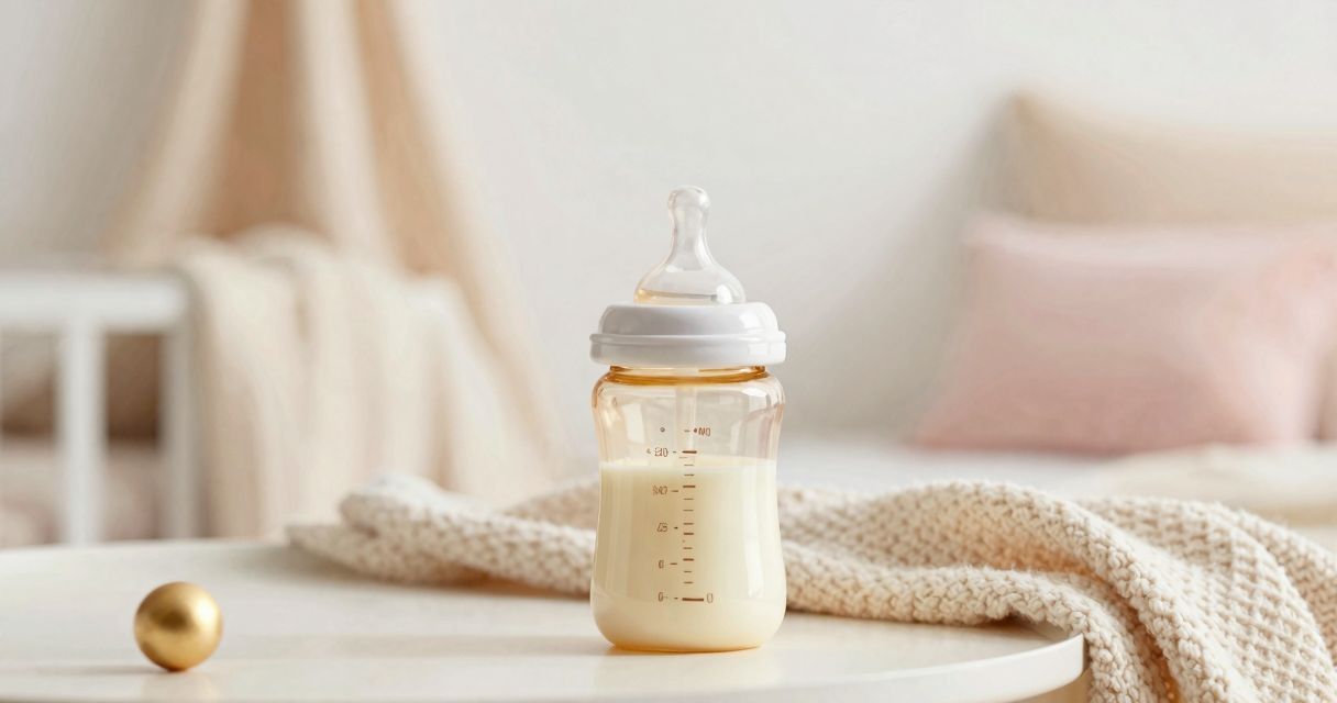 température du biberon: tiède pour le confort bébé